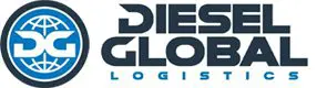 A logo of diesel globe logistics, which is an industrial company.