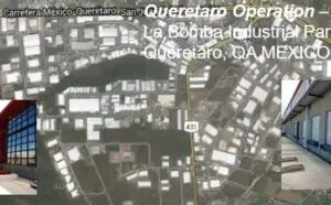 A satellite image of the city of queretaro.